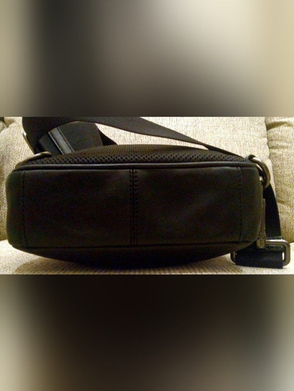 Coach Graham Pack in black smooth calf leather - Picture 4 of 5